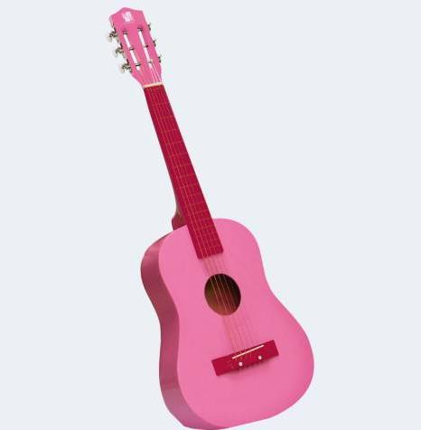 Actual product image 701208 Guitar 75 cm, children's guitar made of wood, musical instrument for beginners,