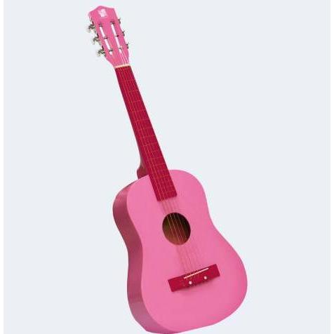 Thumbnail - Concerto 701208 Gitarre 75 cm, Kindergitarre aus Holz, Musikinstrument für Anfänger, Holzgitarre zu