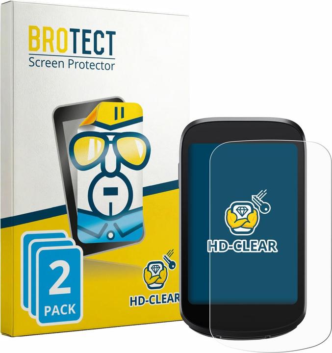 Produktbild BROTECT Schutzfolie für iGPSPORT BSC500 Displayschutz Displayschutzfolie Folie Klar Transparent