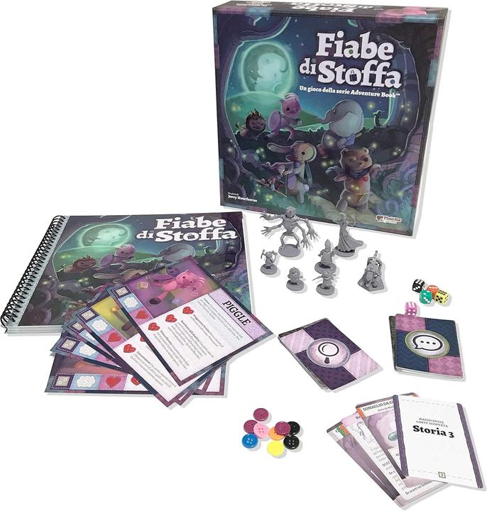 Produktbild Asmodée Fiabe di Stoffa (Italienisch, 2 - 4 Spieler)