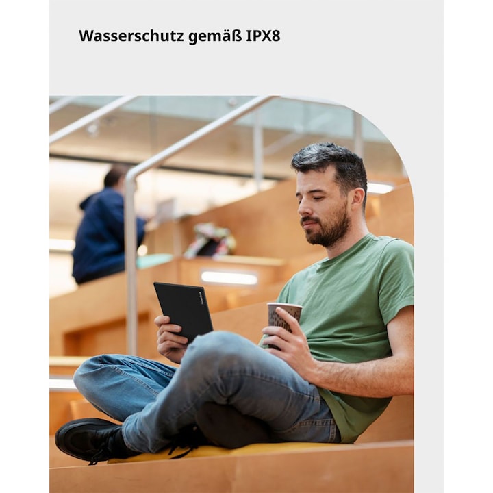 Actual product image PocketBook InkPad Color 3 (7.80", 32 GB, Stormy Sea)