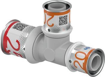 Actual product image Uponor S-Press PLUS prestee PPSU 25 x 20 x 20 mm