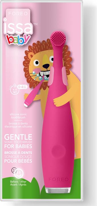 Produktbild Foreo Schallzahnbürste ISSA Baby Strawberry Rose Lion (Schallzahnbürste)