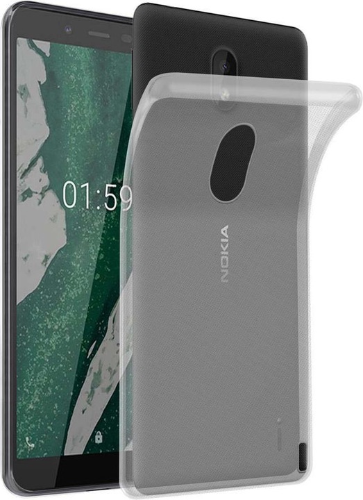 Actual product image Cadorabo TPU Ultra Slim AIR Cover (Nokia 1 Plus)