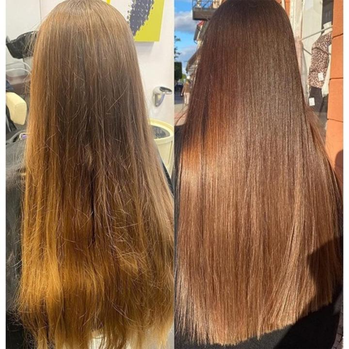 Actual product image L'Anza Keratin Healing Oil Brush Thru Hair Spray with Medium Hold Effect 10.6 Fl Oz 300ml (350 ml)