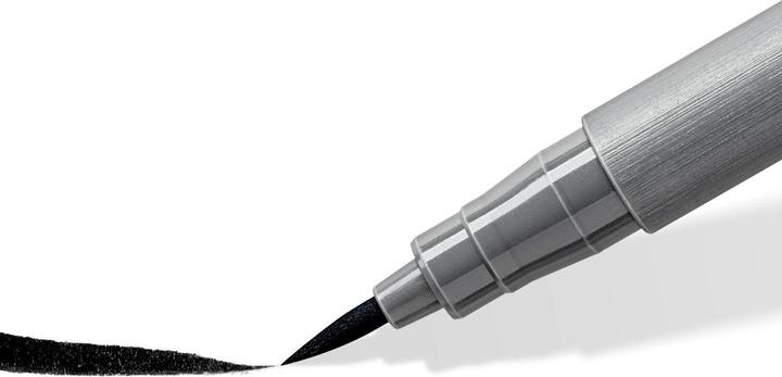 Produktbild Staedtler Pigment soft brush pen coolgrey dark (1x)