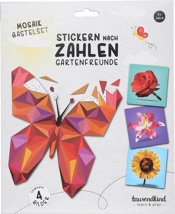 Stickern Nach Zahlen - Gartenfreunde