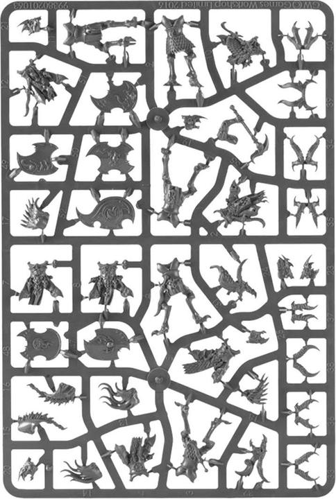 Productafbeelding Games Workshop Warhammer AoS - Spearhead Disciples of Tzeentch : Troupeau de Guerre de Tzaangor (Plastic)