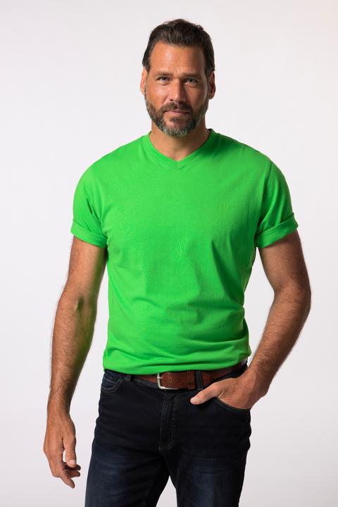 Produktbild JP1880 T-Shirts, Basic, 2er-Pack, V-Ausschnitt, Halbarm (7XL)