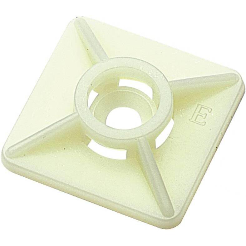 Weidmüller, Kabelbinder, CBH 19/19 NATUR Befestigungssockel 1289200000 Bündel-Ø-Bereich 8 mm (Befestigungsschlaufen, 19 ...