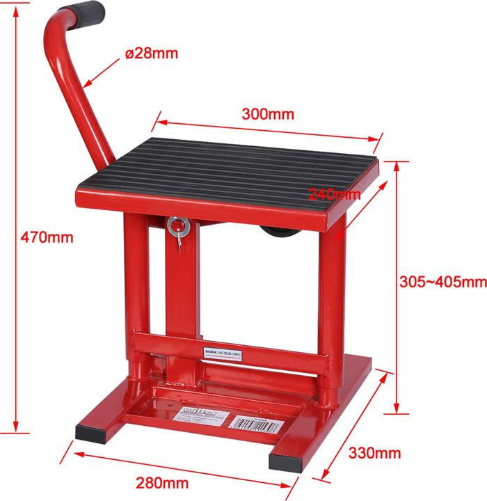 Image du produit Wiltec Béquille de moto