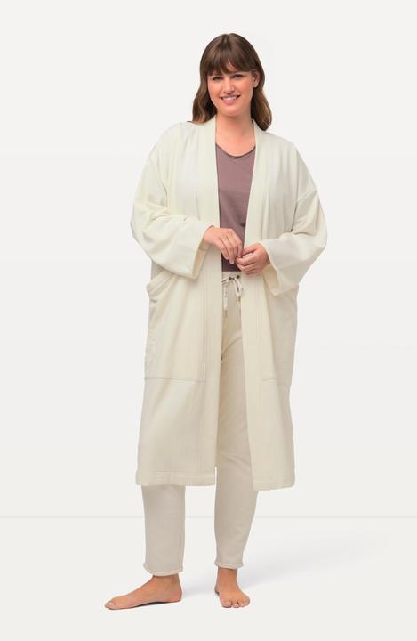 Produktbild Ulla Popken Loungewear-Longjacke, Oversized, kuschelweich, extralang (50, 52)