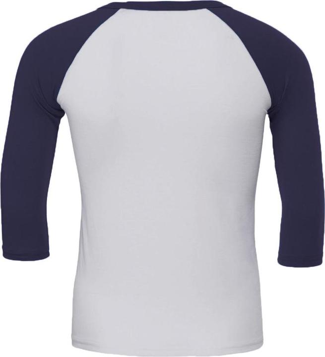 Produktbild Bella Canvas Canvas Baseball TShirt 34Ärmel (S)