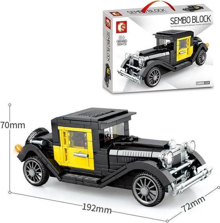 Produktbild Sembo 607400 - Oldtimer schwarz-gelb