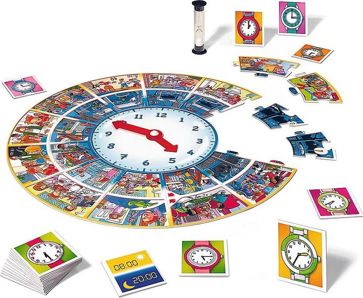 Produktbild Ravensburger Lernspiel Wer kennt die Uhr? (Deutsch, 6 - 7 Jahre)