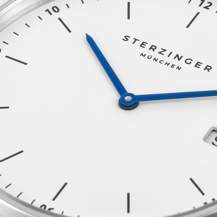 Produktbild Sterzinger Herren Quarzuhr Zeitmesser Echtleder Braun - 30476 (Analoguhr, 38 mm)
