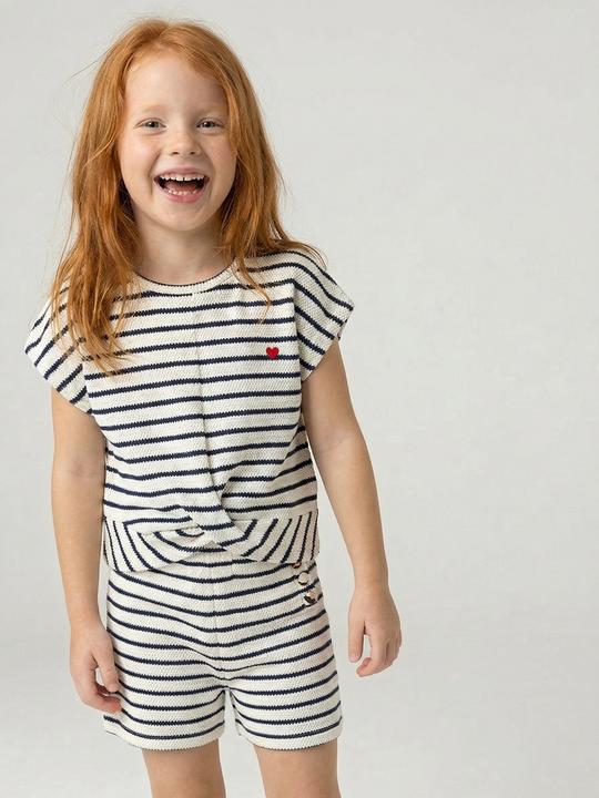 Image du produit Vertbaudet Mädchen-Set: T-Shirt & Shorts (140)