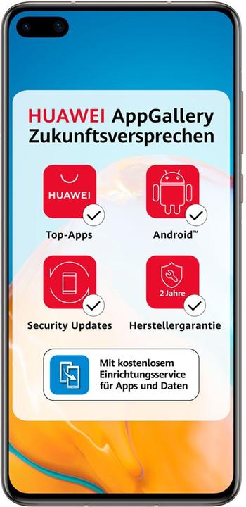 Produktbild Huawei P40 (128 GB, Blush Gold, 6.10", Hybrid Dual SIM + eSIM, 50 Mpx, 5G)
