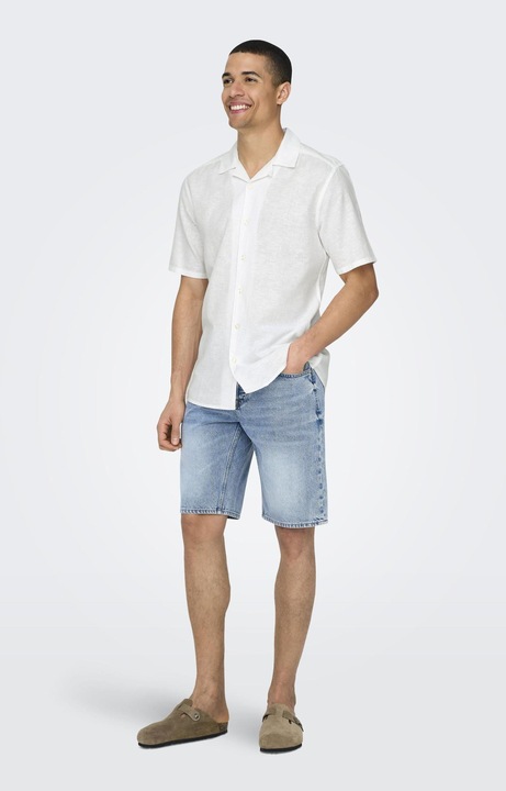 Image du produit Only & Sons Chemise unie à manches courtes (XL)