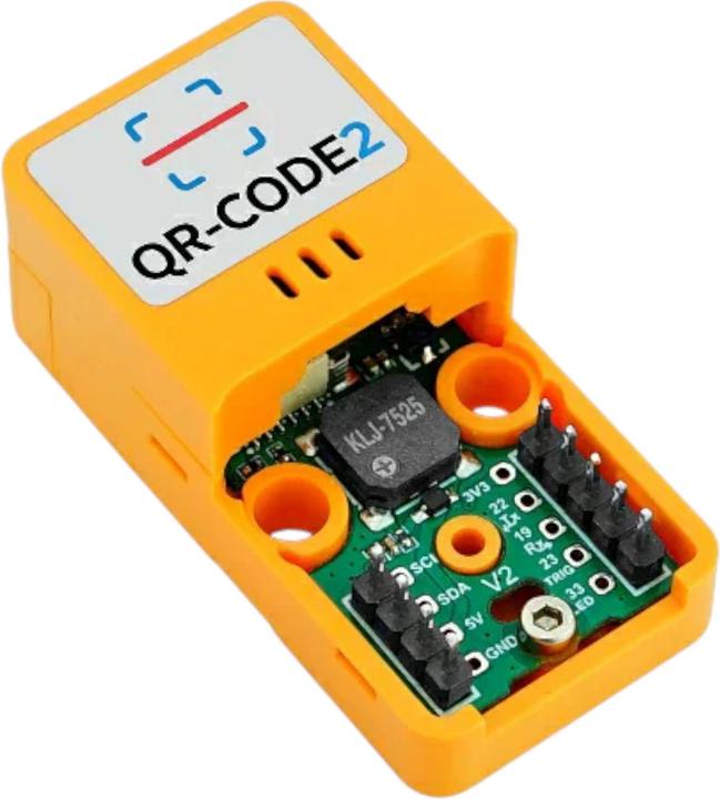 Actual product image M5Stack Atomic Barcode/QR-Code Scanner 2 Base