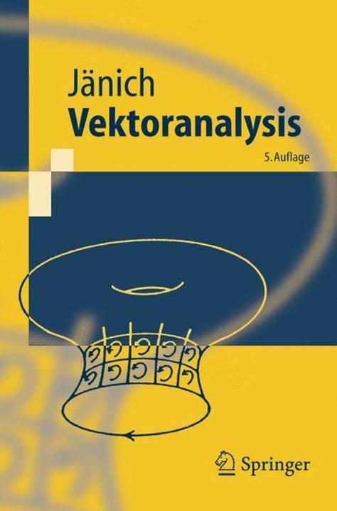 Produktbild Vektoranalysis (Deutsch, 1994)