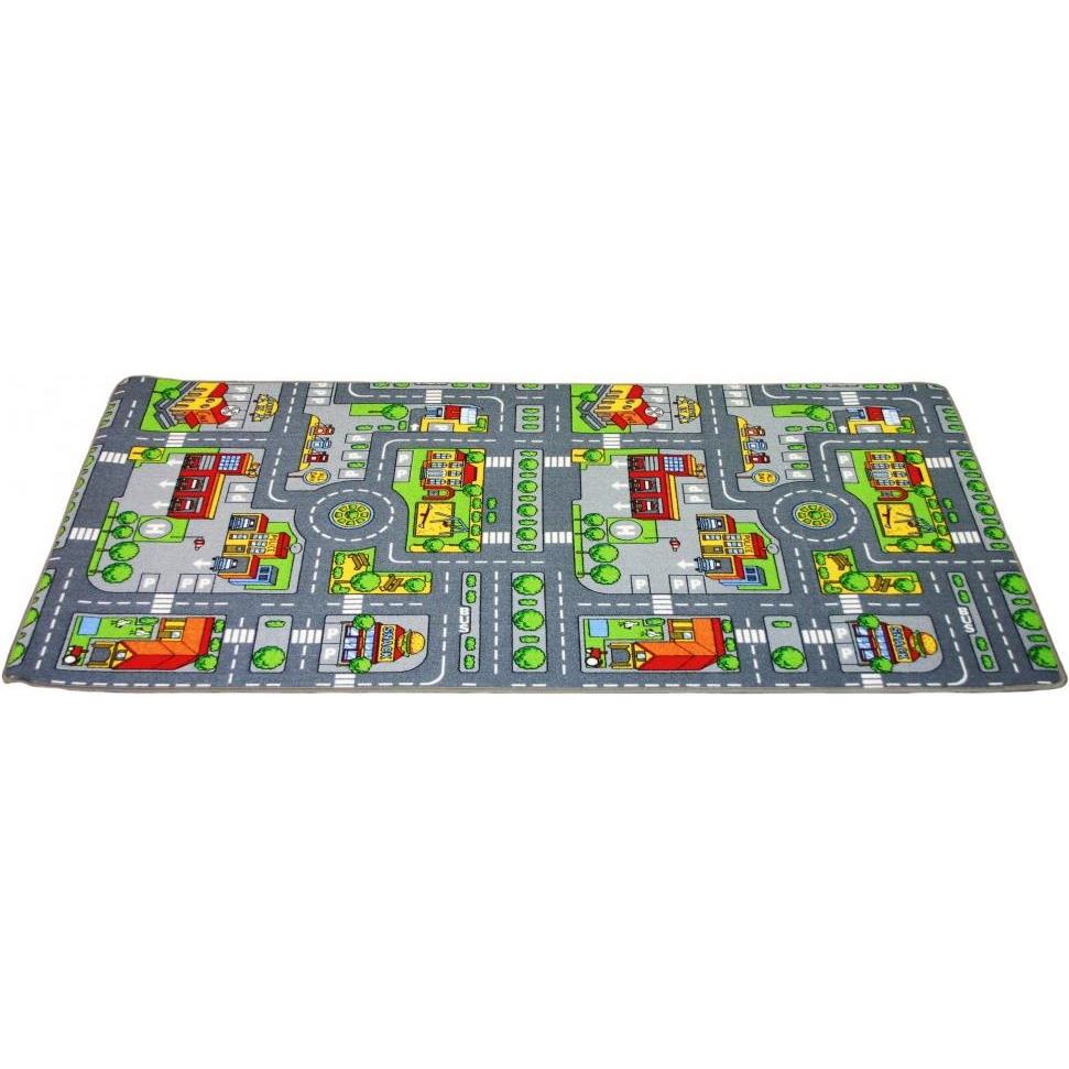 Thumbnail - Sombo, Spielteppich + Spielmatte, City Farm (100 x 190 cm)