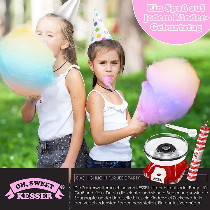 Actual product image Kesser Cotton Candy Machine Set