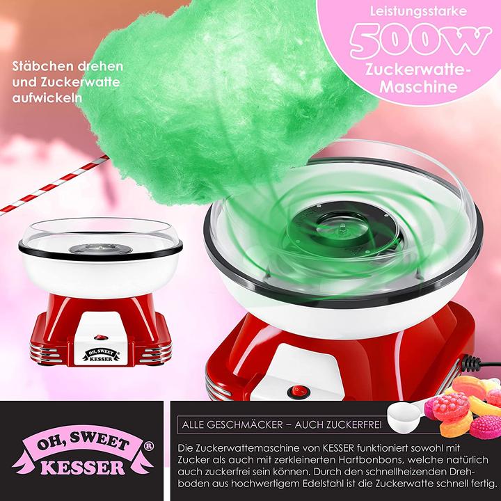 Produktbild Kesser Zuckerwattemaschine Set