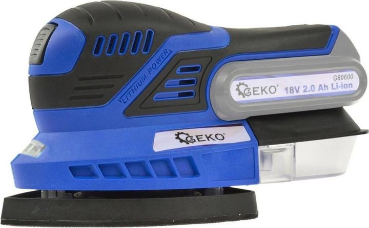 Produktbild GEKO Vibrationsschleifer Akku 18V - ohne Akku und Ladegerät (Oszillationsschleifer)