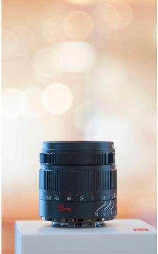 Actual product image 7artisans Fixed focal length 55mm F/1.4 Mark II - Canon RF (Canon RF, APS-C / DX)