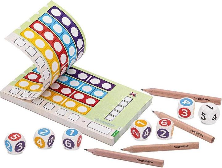 Actual product image ASS Altenburg Qwantum - Natureline, dice game, for 2-6 players, from 8 years (DE edition) (Czech, English)