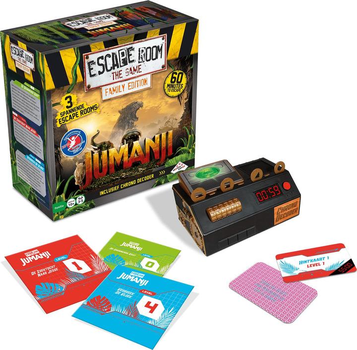 Actual product image Identity games Escape Room The Game Jumanji - Family Edition