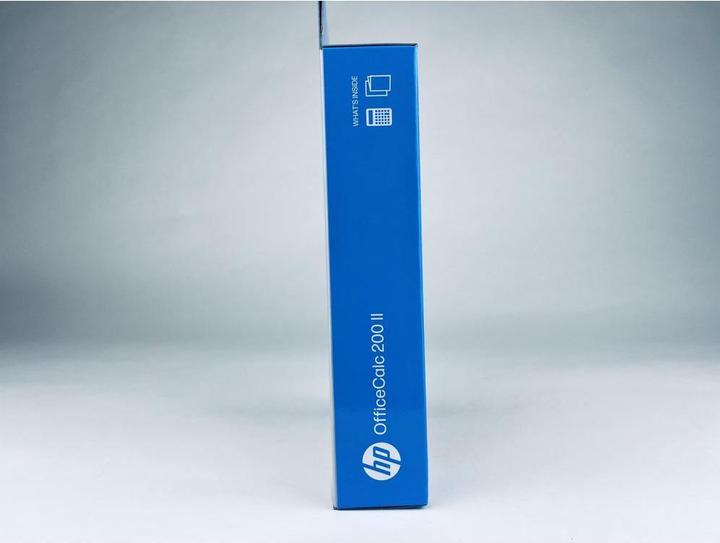 Produktbild HP OfficeCalc 200 II Tischrechner schwarz (Batteriebetrieb, Solarenergie)
