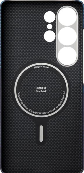 Immagine prodotto Pitaka Magsafe Backcover aus echtem Aramid Over the horizon (Samsung Galaxy S25 Ultra)