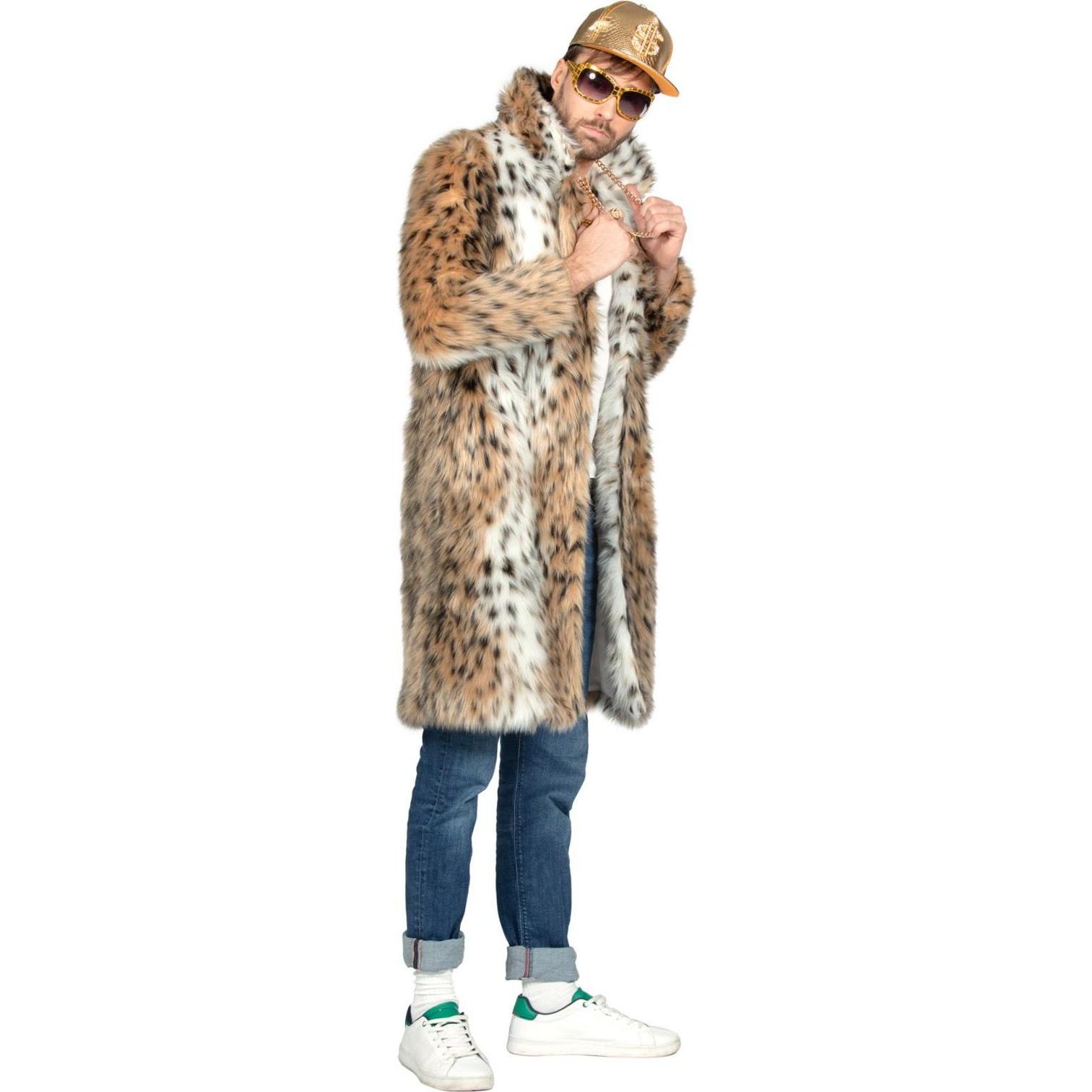 Thumbnail - Wilbers Herren Pelzmantel, Pimp Panther, lang (XXL)