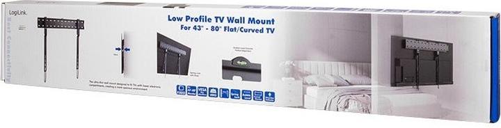 Actual product image LogiLink Bracket - for LCD TV / curved LCD TV (narrow) (Wall, 80", 40 kg)
