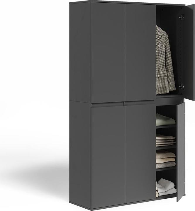 Image du produit Vicco Claus mit 6 Türen (111 x 40 x 191.50 cm)