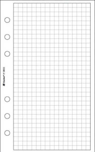 Actual product image Exacompta Refill Exatime 17, chequered pad (5 x 5)