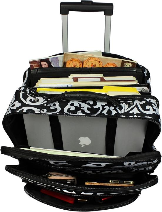 Actual product image World Traveler Rolling Laptop Case