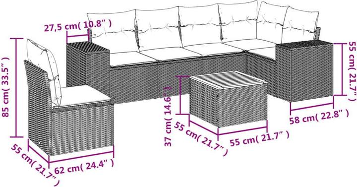 Produktbild vidaXL Sylvia