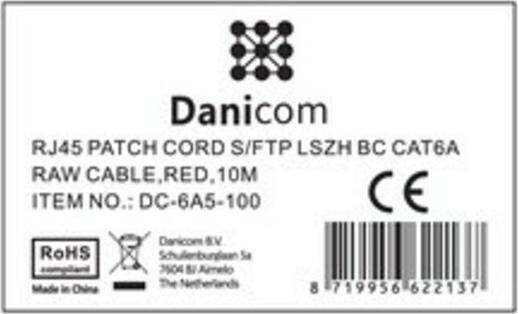 Produktbild Dsit CAT 6a Netzwerkkabel LSOH (CAT6a, 10 m)