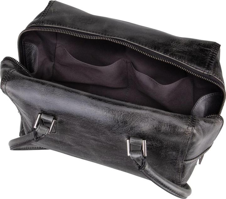 Produktbild Liebeskind Berlin Satchel Kleine Bowling Bag aus Rindsleder mit glossy Finish
