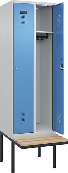Light blue RAL 5012, Light grey RAL 7035