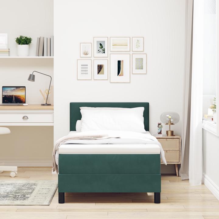 Actual product image vidaXL Modernes Bett (90 x 190 cm)