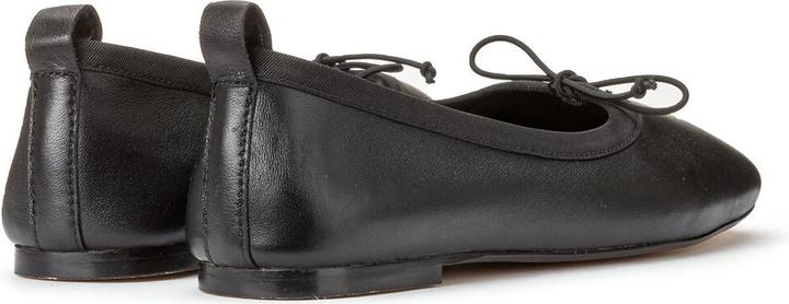 Actual product image La Redoute Collections Leather ballerinas with bow (42)
