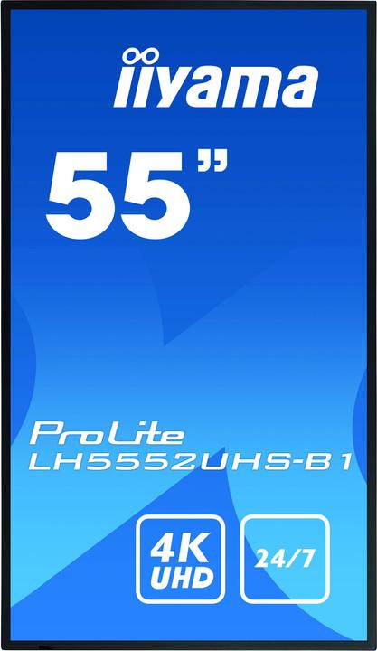 Actual product image iiyama 55" LH5552UHS-B1 DVI,3xHDMI,DP,USB (3840 x 2160 Pixels, 54.60")