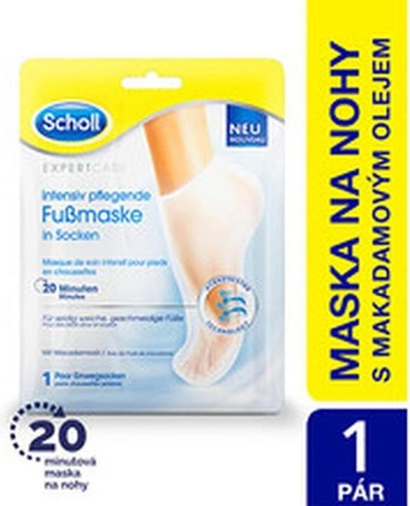Image du produit Scholl ExpertCare Masque de pied nourrissant intensif (Masque de pied)
