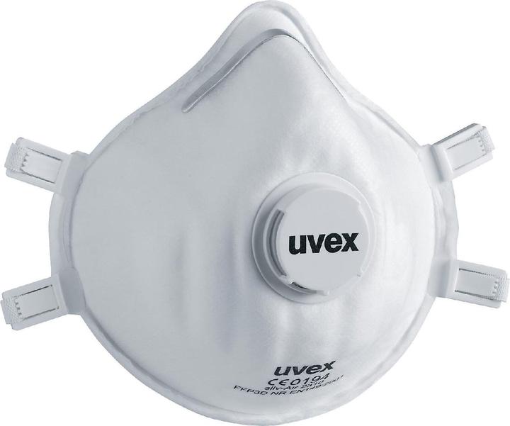Actual product image Uvex Fine dust mask with valve FFP3 (FFP3, 3x)