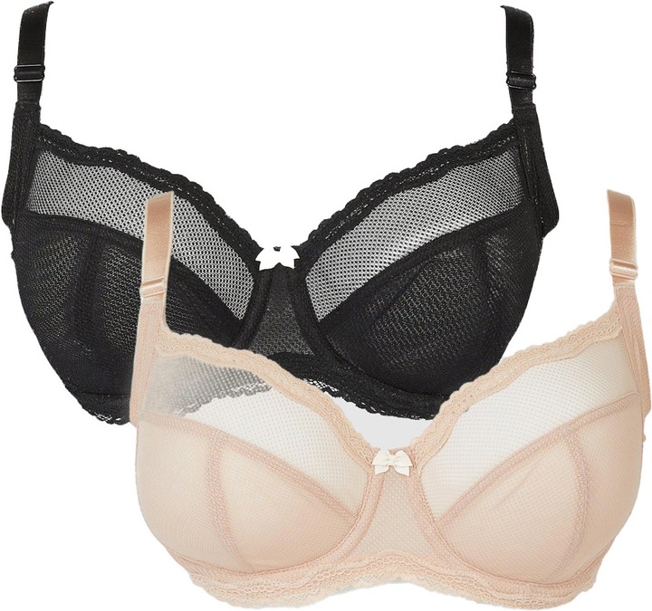 Actual product image Universal Textiles Tabitha Bra Unpadded (2Pack) (34 F)