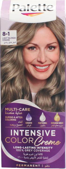 Produktbild Schwarzkopf Palette Intensive Haarfarbe 8-1 Blond - (Blond)